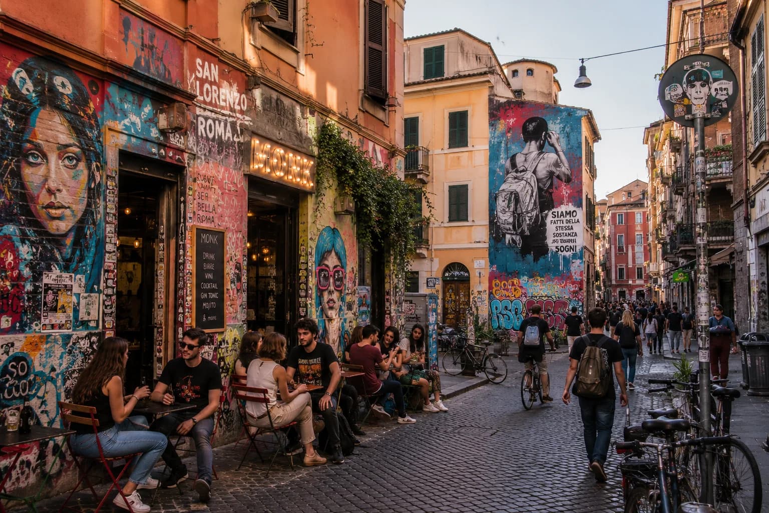 Casa Vacanze San Lorenzo Roma - Alternativo e universitario con street art e nightlife