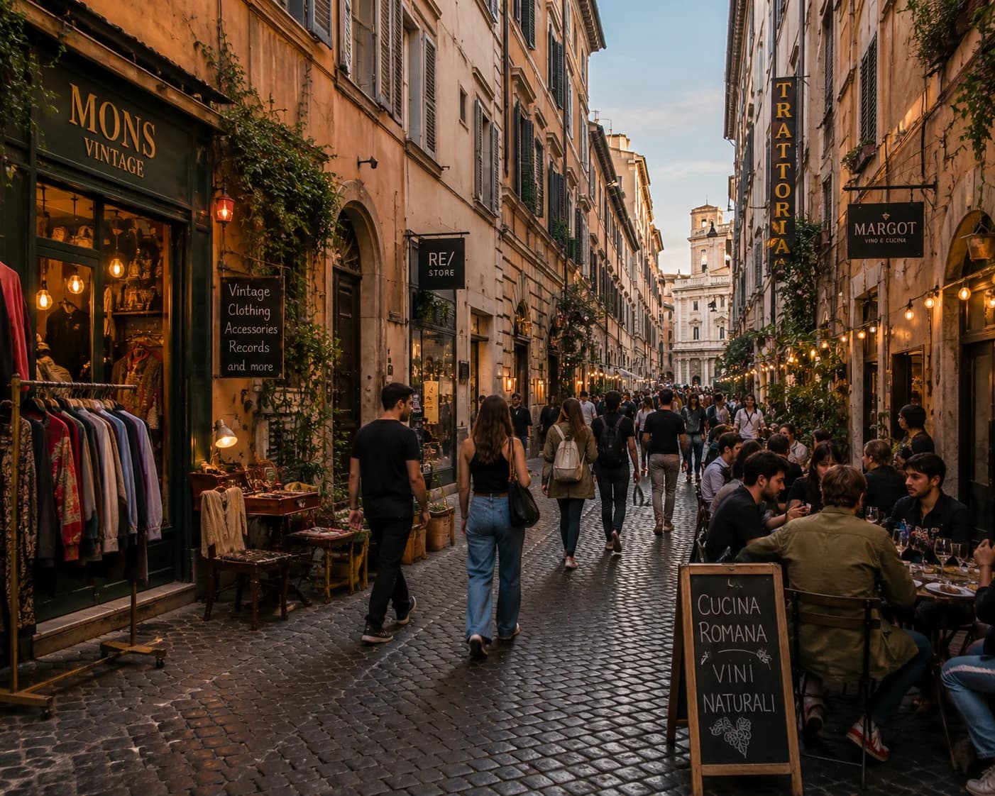 Casa Vacanze Monti Roma - Hipster e alternativo con boutique vintage e artigianato