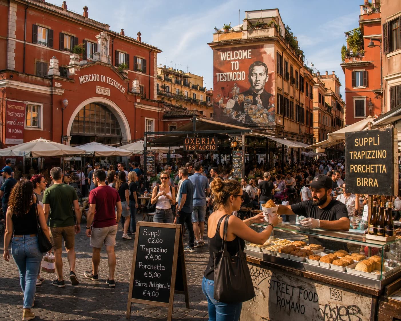 Holiday Rental Testaccio Rome - Autentico e gastronomico con tradizione culinaria romana