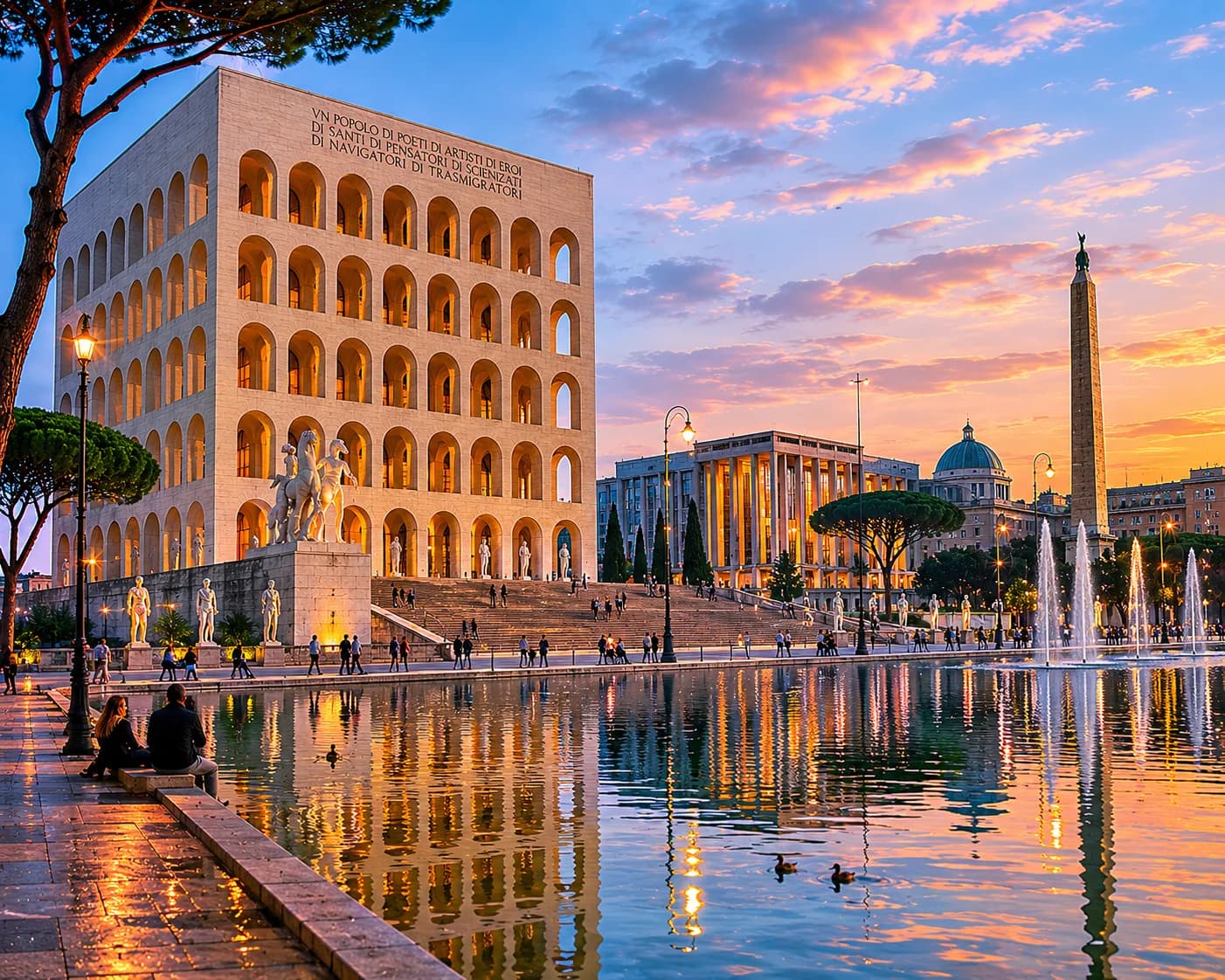 Holiday Rental EUR Rome - Moderno razionalista con architettura fascista e business